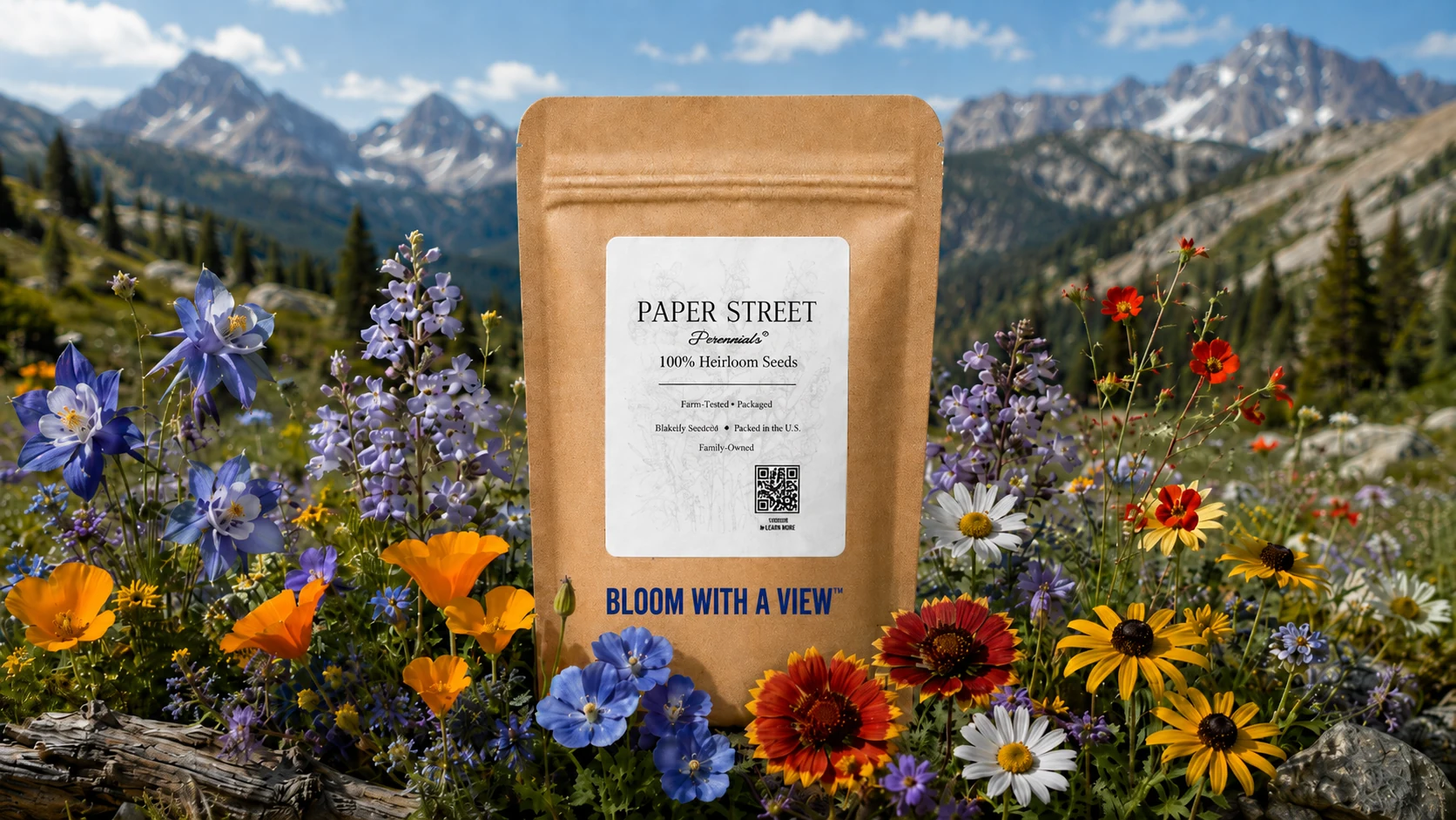 Bloom with a View™ flowers and seed package