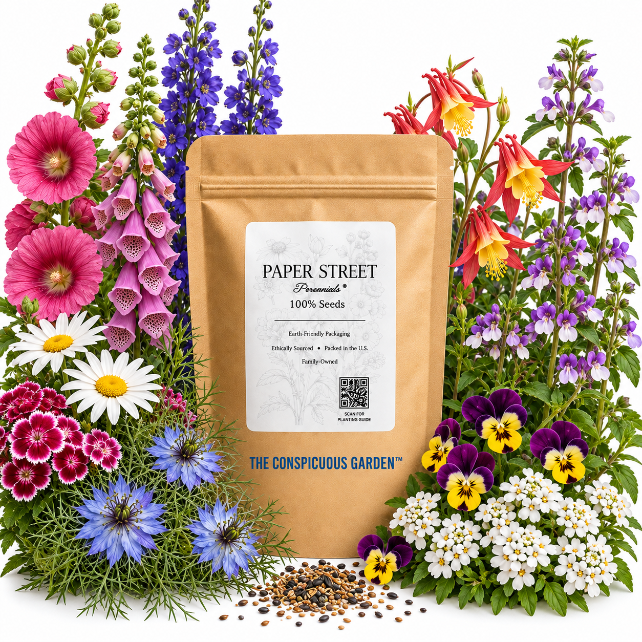 The Conspicuous Garden™ seed mix