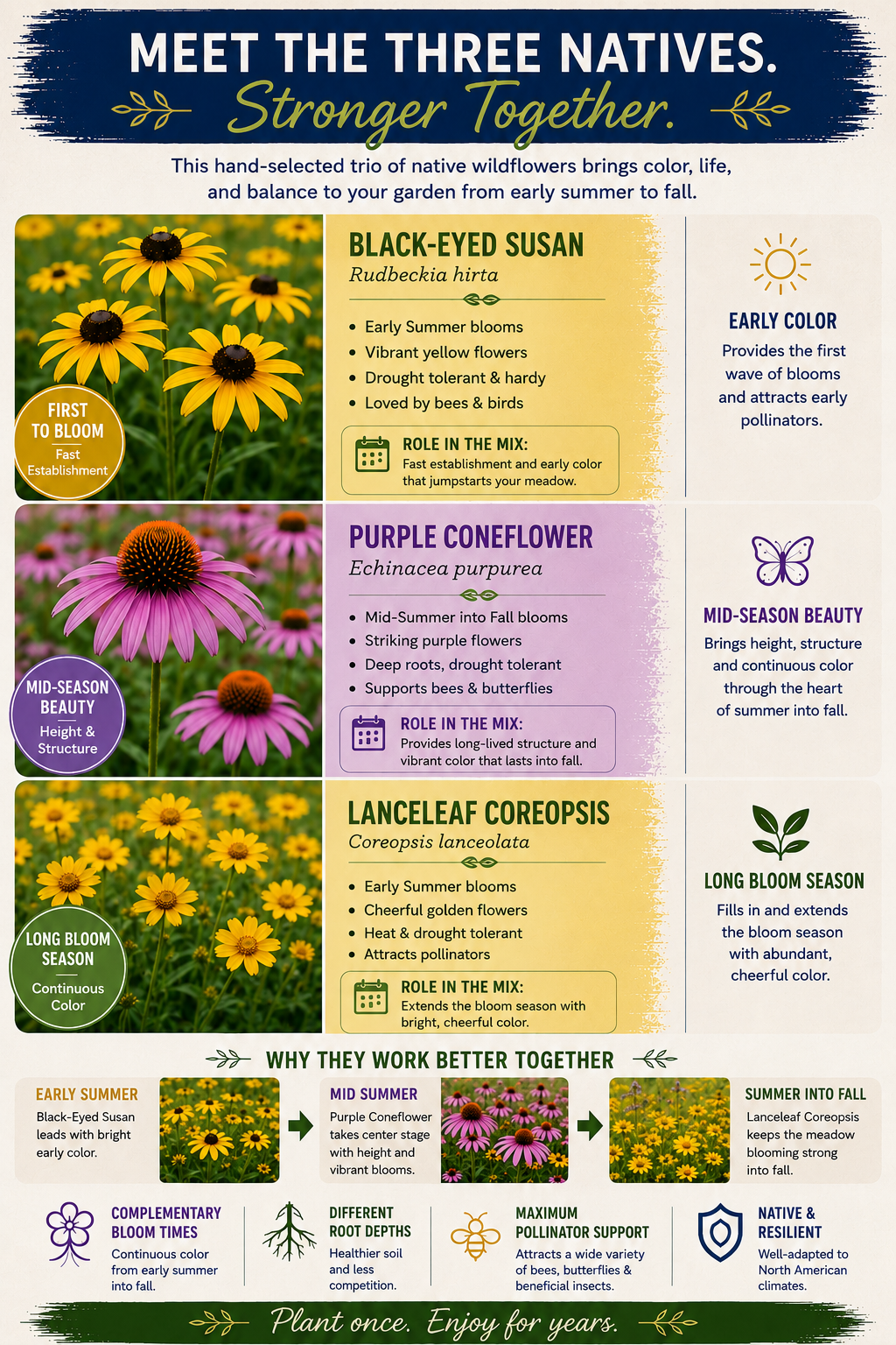 Grow Three Natives species guide