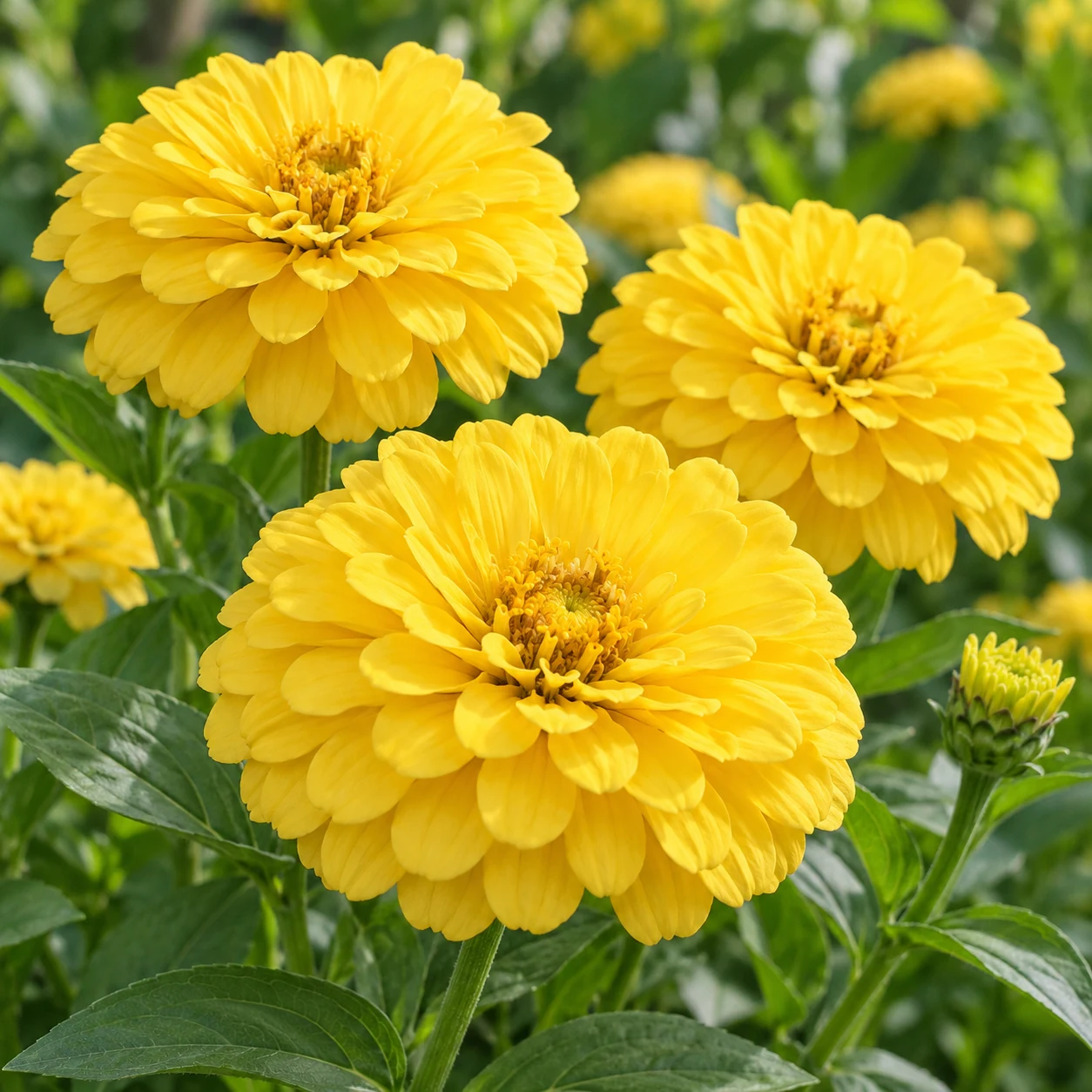 Canary Bird Zinnia product image