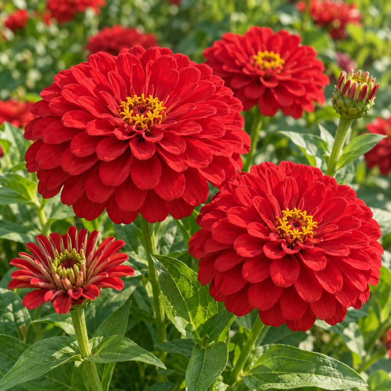 Cherry Queen Zinnia product image