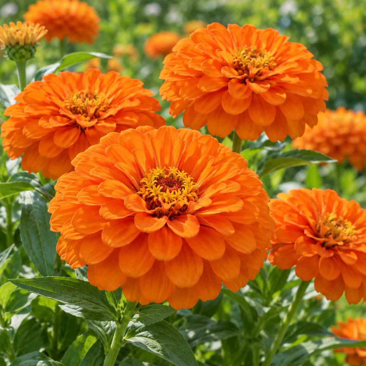 Orange King Zinnia product image